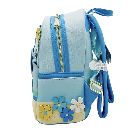 Loungefly x Disney Parks Stitch Hawaiian Beach Mini Backpack