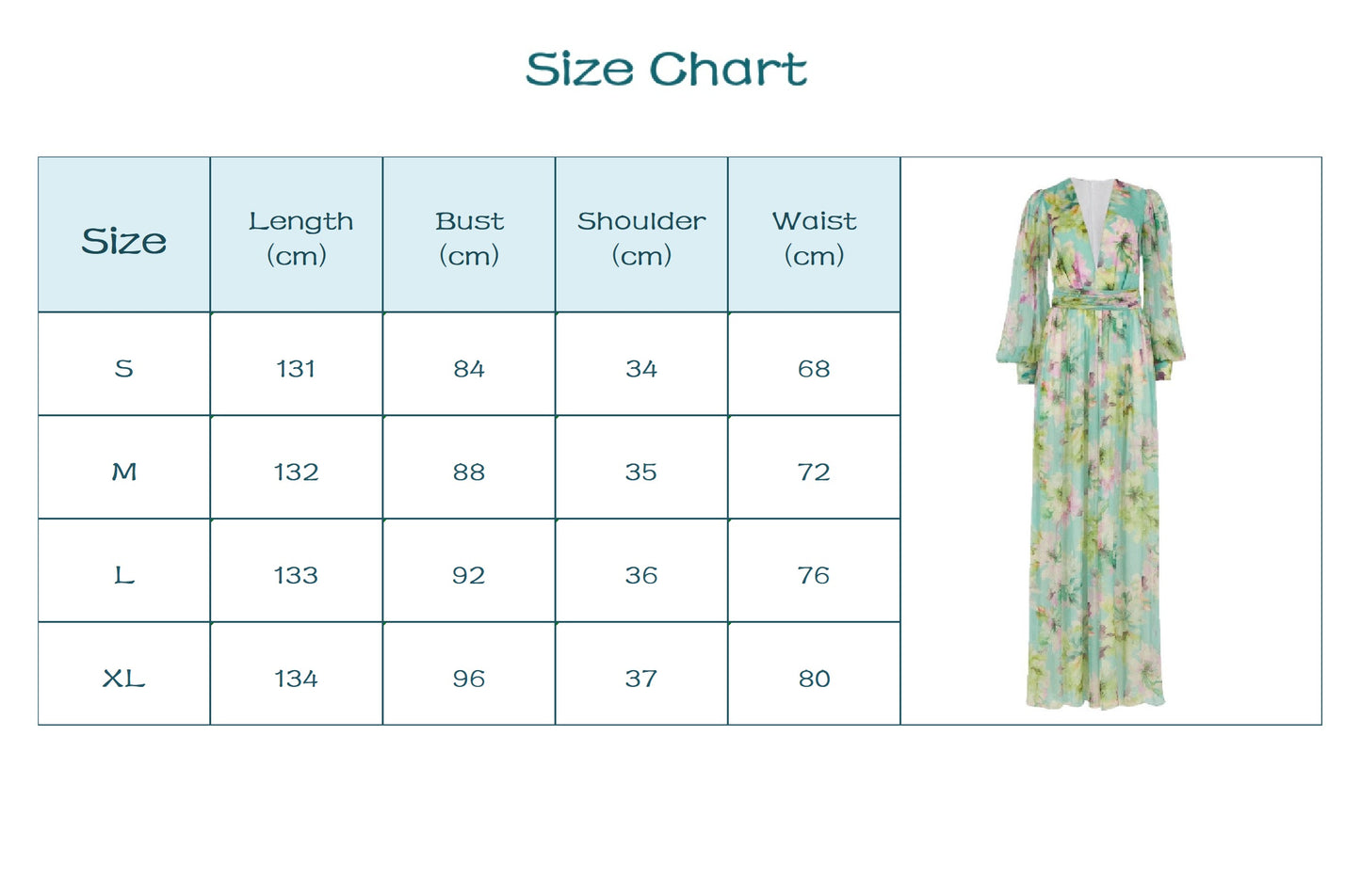 Green Hera Long Lantern Sleeve Maxi Dress