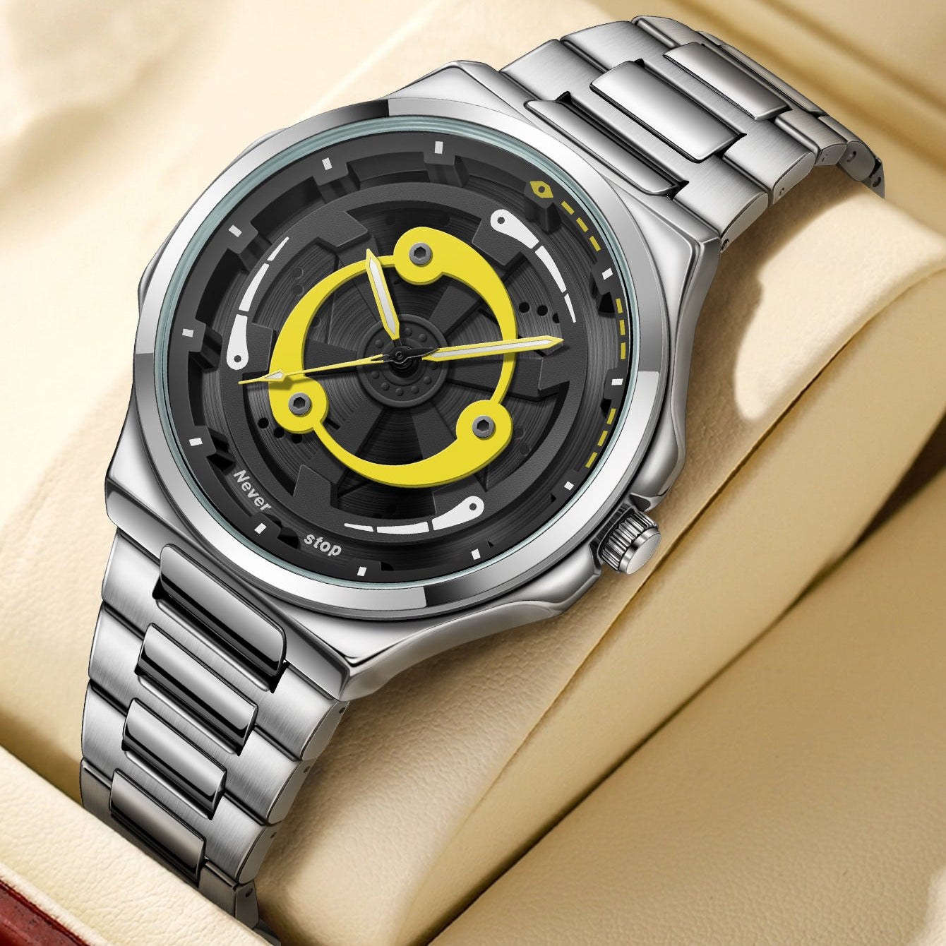 Madara Eternal Mangekyō Sharingan Anime Watch - Yellow