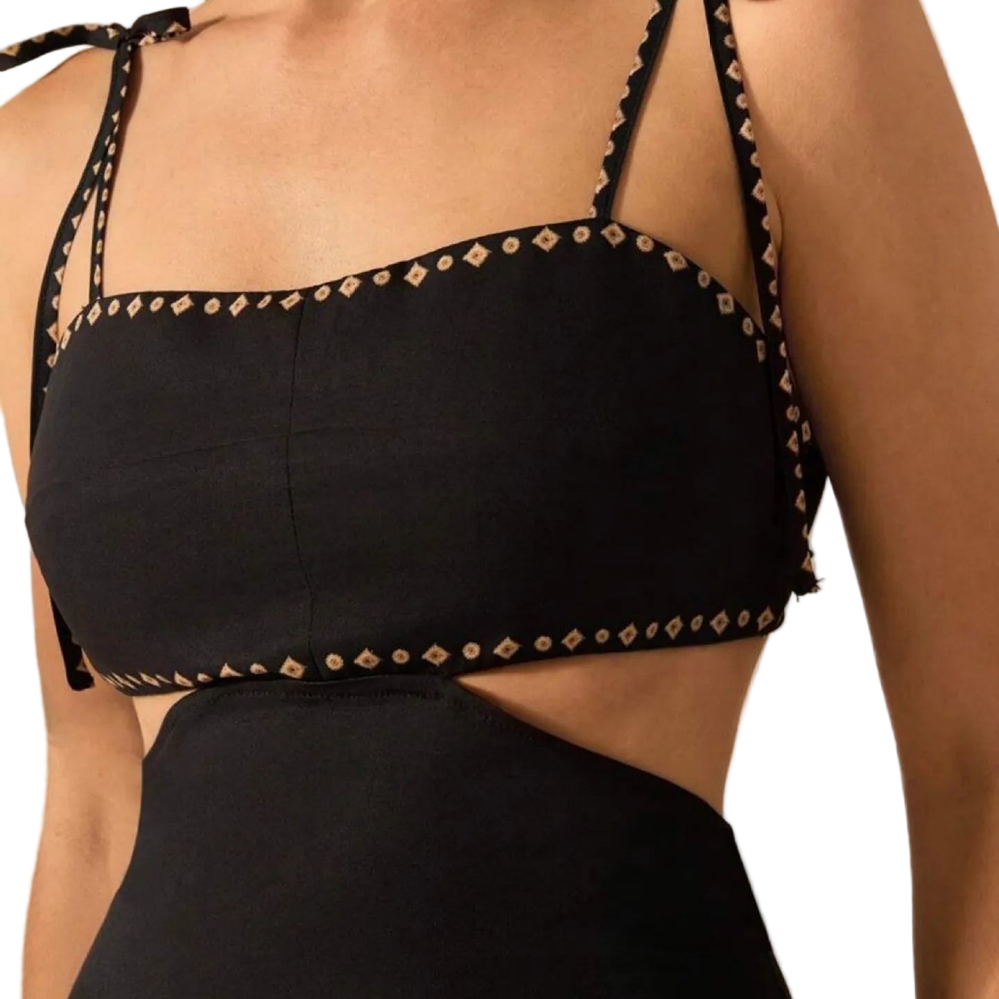 Dusk Boho Backless Maxi Sundress.
