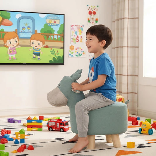 Deer Animal Children's Ottoman Footstool