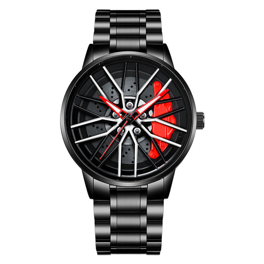 Radial Caliper GTX Matt Black Quartz Wristwatch