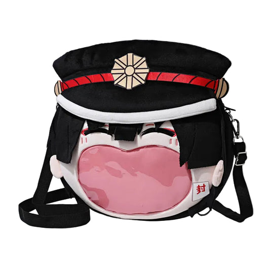 Groundbound teenager big mouth pain bag crossbody bag anime peripherals Hanako-kun pain bag backpack two-dimensional bag gift