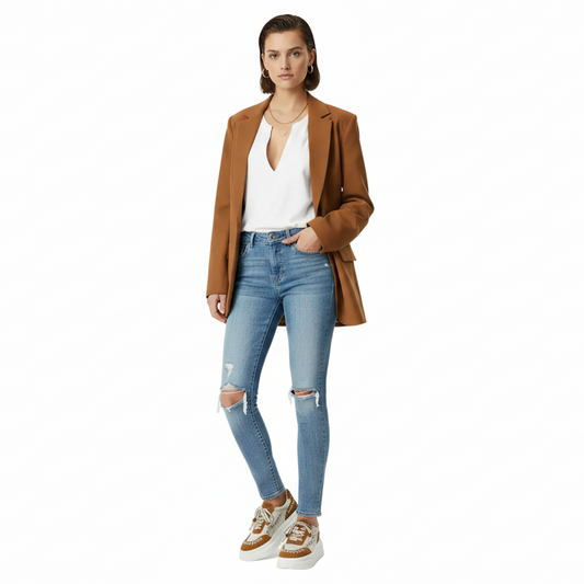 Women's Charm Sneakers - Brown