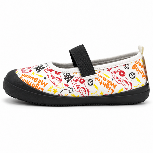 Cars Lightning McQueen Anti-Kick Canvas Ballet Shoes