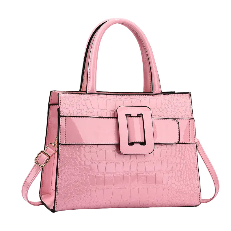 Buckle Tote Shoulder / Handbag