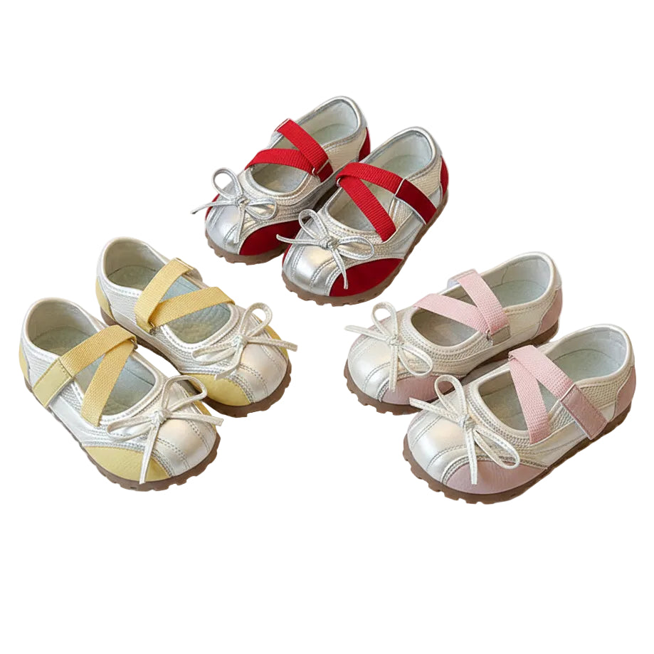 Girl's Lulu Soft Sole Shoes - Yellow