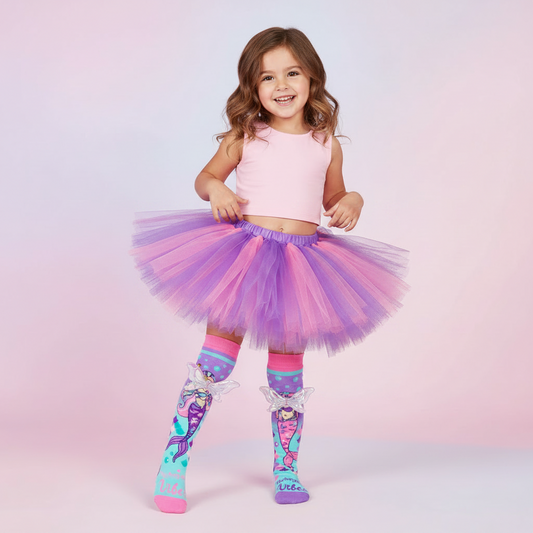Children's Vibrant 3D Knee-High Crazy Socks