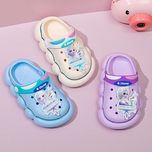 Disney Frozen Princess Elsa Girls' Summer Clogs