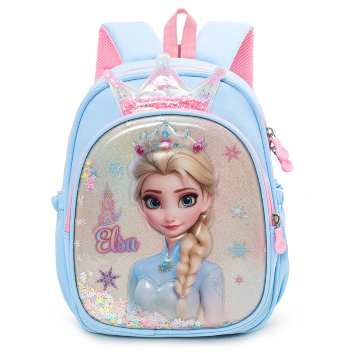 Frozen Princess Elsa 3D Hard Shell Kids Backpack