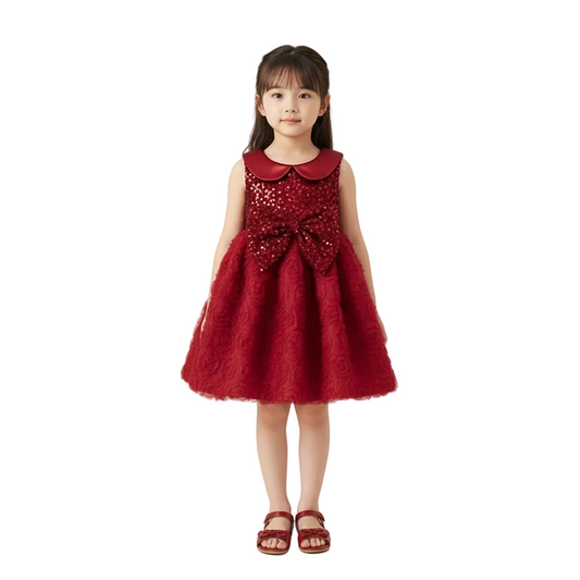 Girl's Sequin Princess Dress