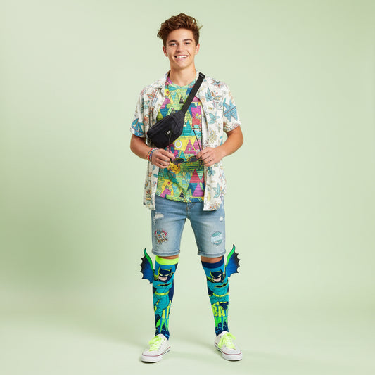 Batman Children's Adorable 3D Knee-High Crazy Socks