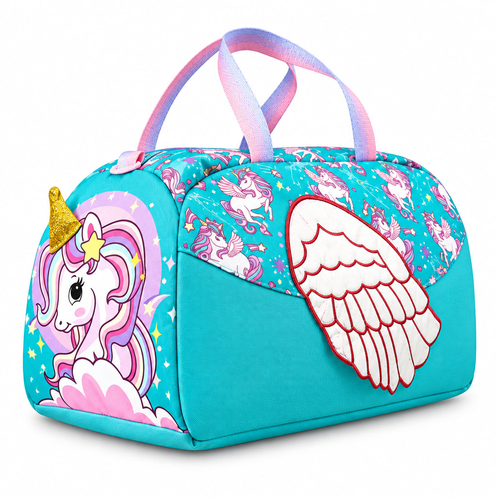Unicorn Extra Large 3D Pixie Pack Girls Duffel Bags