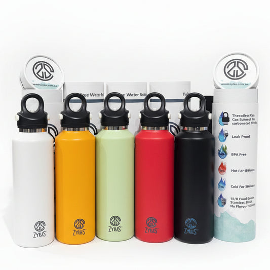 Stainless Steel Insulated Twist Free Water Bottle - 1 Liter