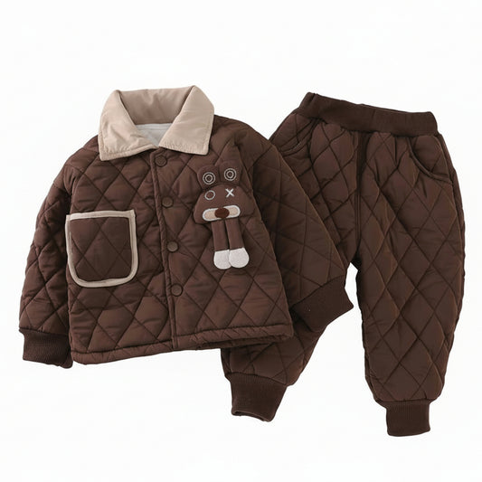 Kids Quilted Cottontail 2-Piece Outfit Set