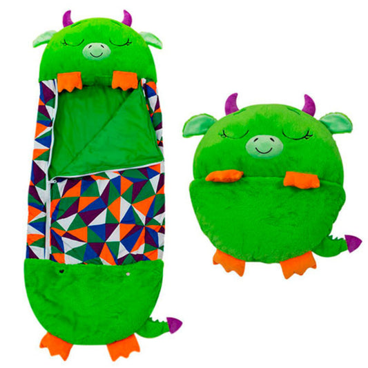Zip & Zzz's Children's Cartoon Sleeping Bag - Dinosaur