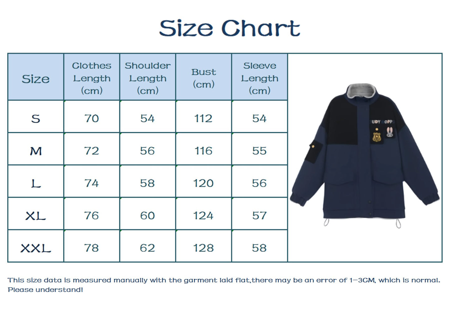 Zootopia Judy Reversible Winter Jacket