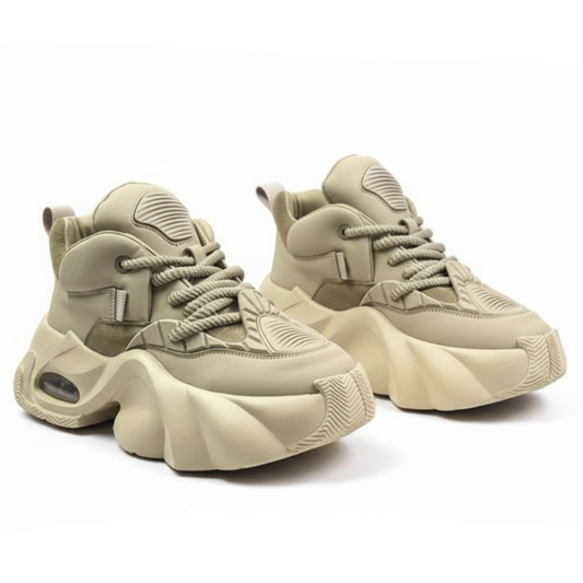 Men's Velocity Leather Shoes - Brown