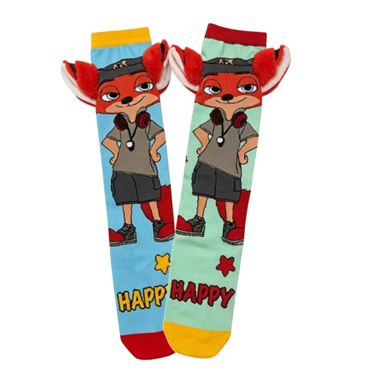 Disney Zootopia 3D Knee-High Crazy Socks