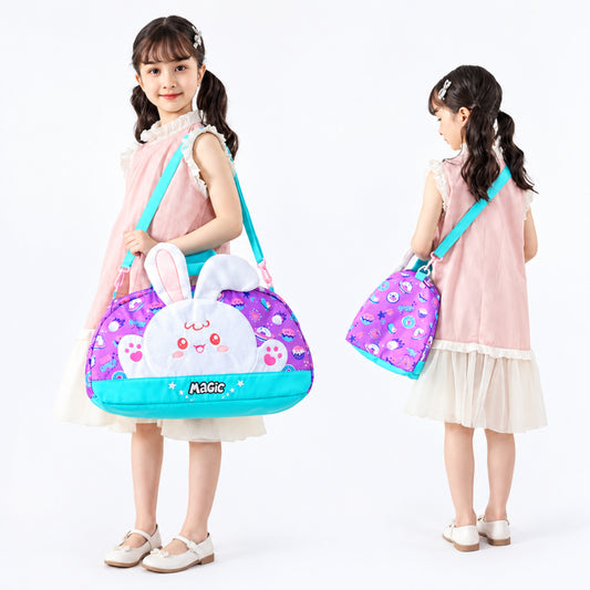 Extra Large 3D Pixie Pack Girls Bunny Duffel Bags