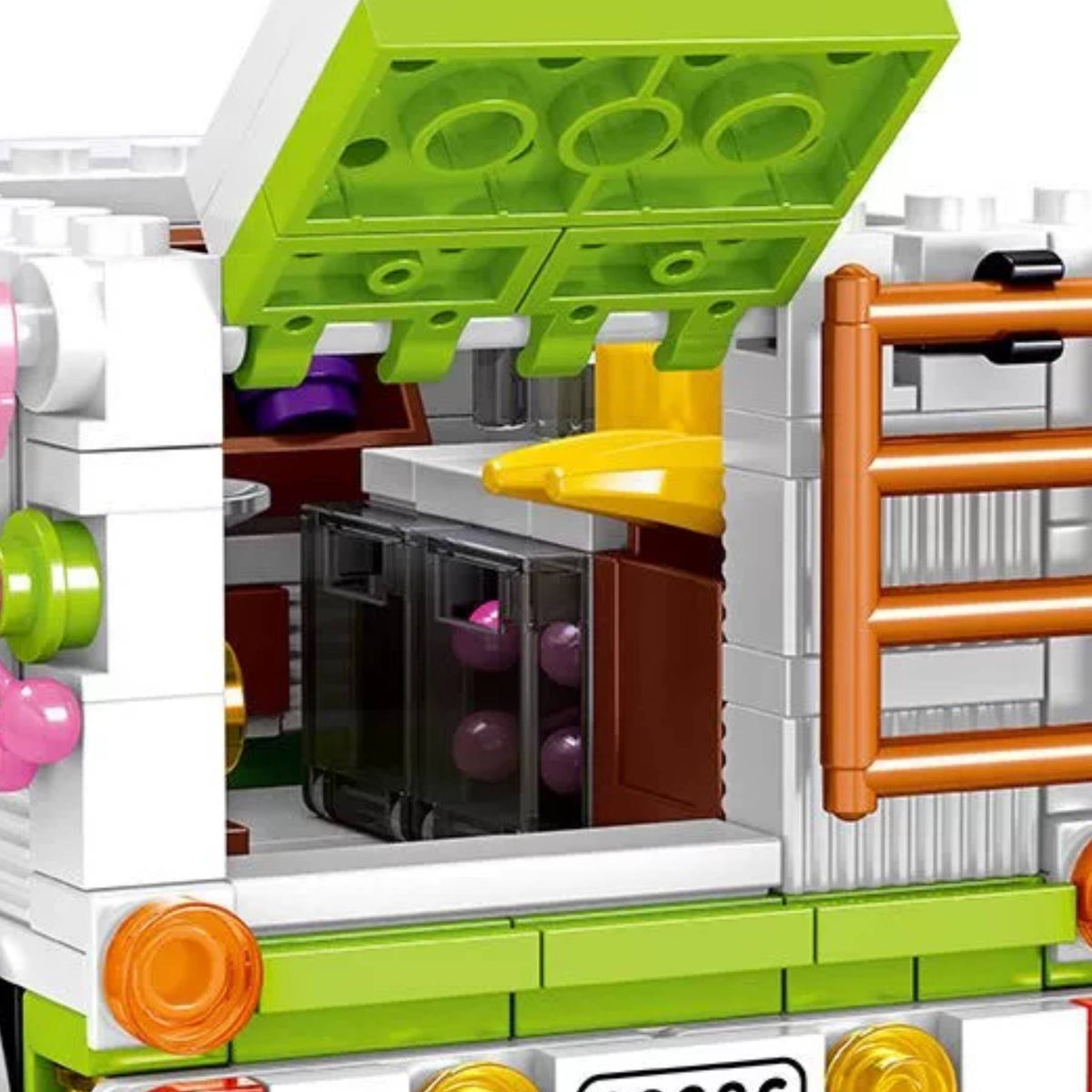 Fruit Juice Food Truck Building Block Set
