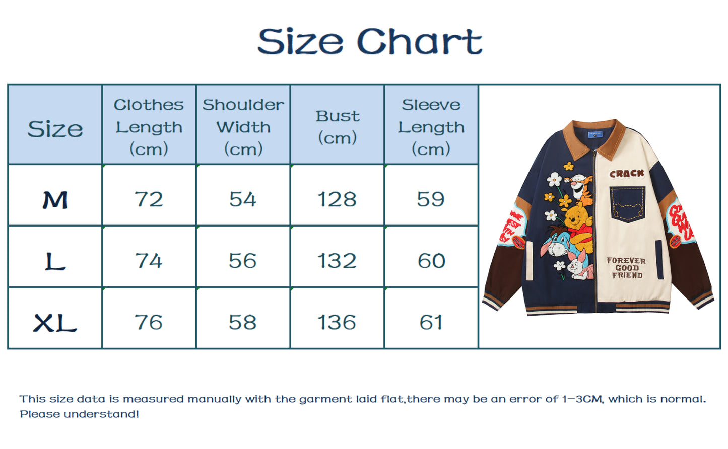 Winnie the Pooh "Forever Friend" Retro Jacket