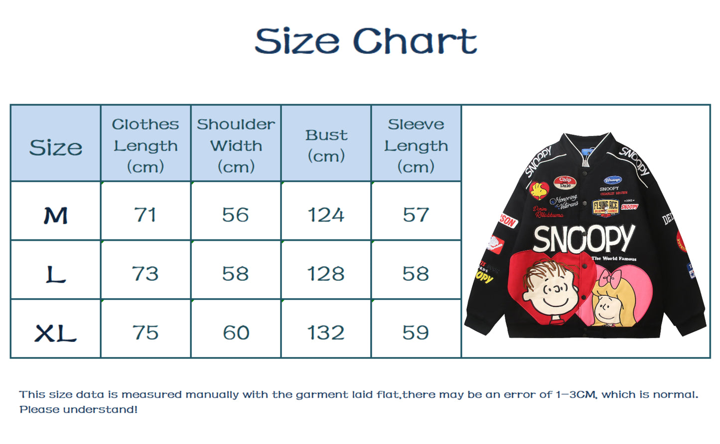 Snoopy & Friends Thickened Jacket