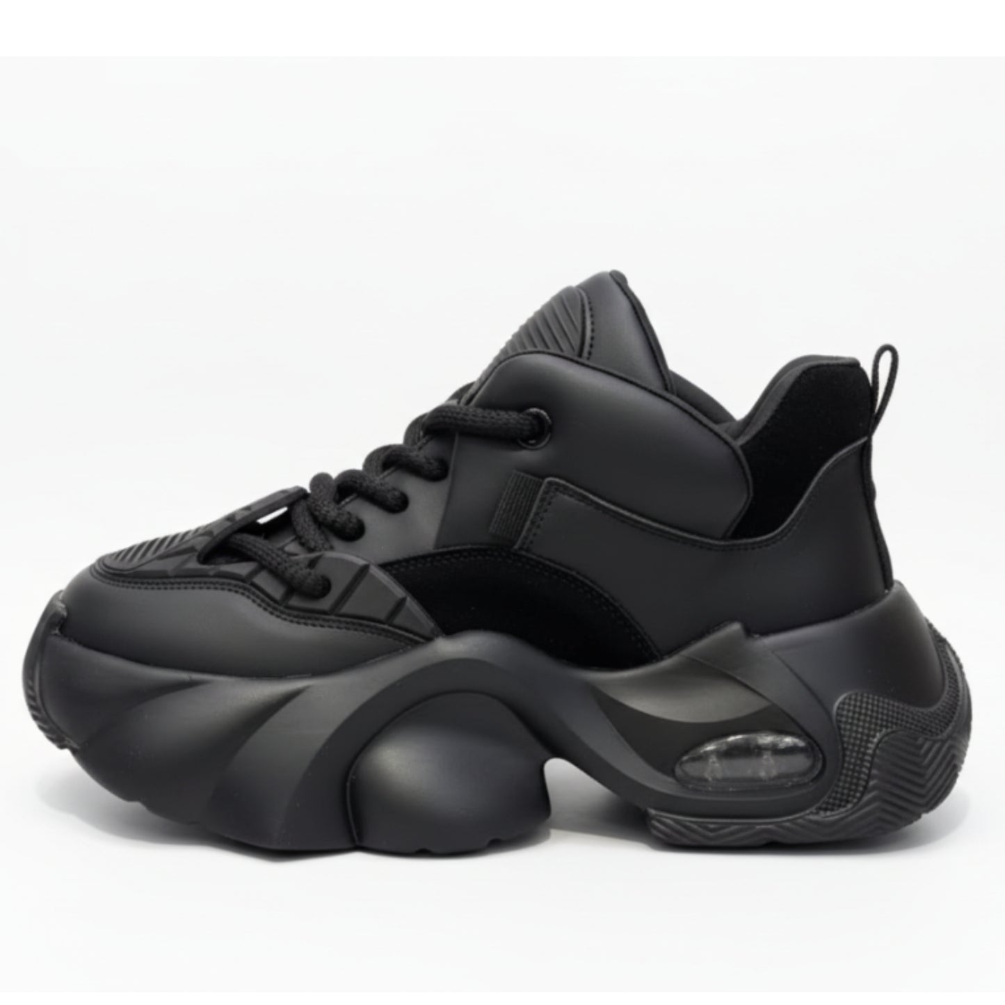 Men's Velocity Leather Shoes - Black