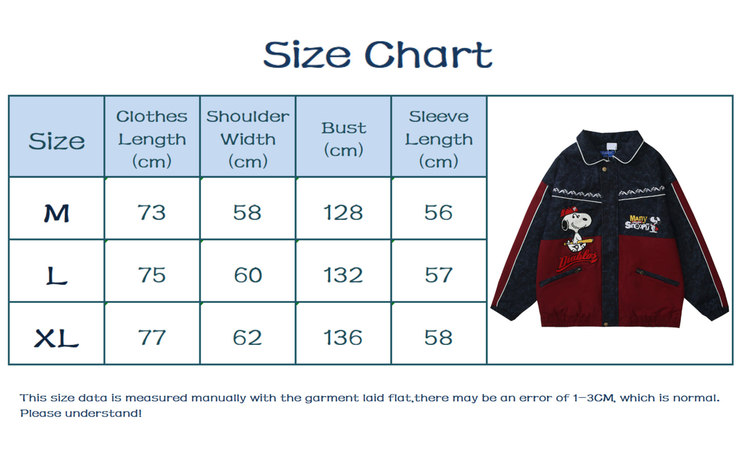 Snoopy "Diablos" Racing Jacket