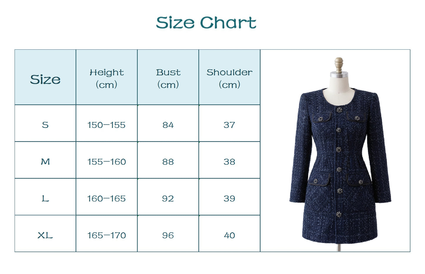 Prestige Tweed Long Sleeve Mini Dress.