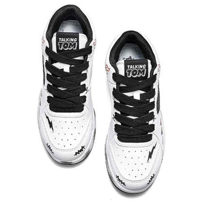 TALKING TOM | "Flame" Scuffed Sneakers