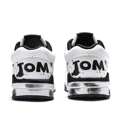 TALKING TOM | "Flame" Scuffed Sneakers