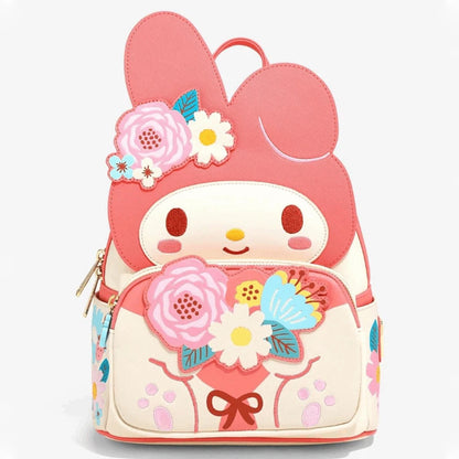 Loungefly x Sanrio My Melody Figural Floral Mini Backpack