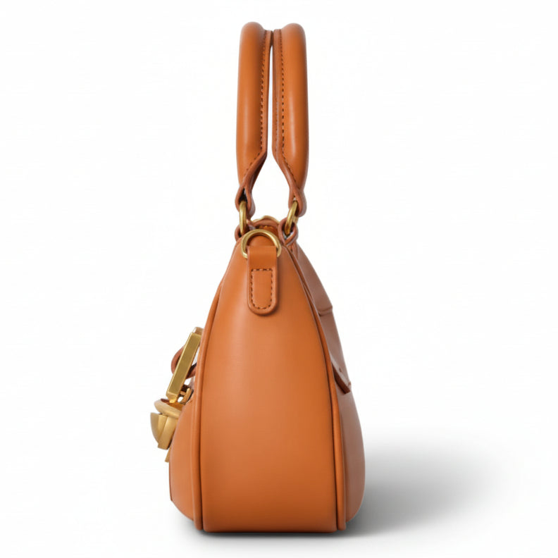 Soft Leather Half Moon Crossbody/Handbag.