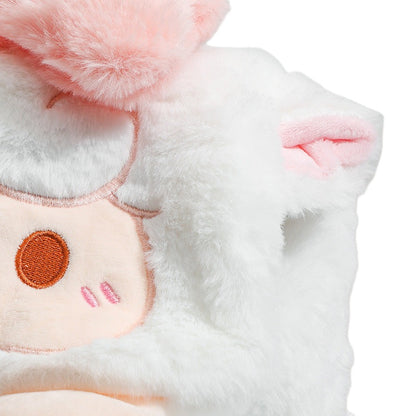 Cally Lamb Plush Backpack
