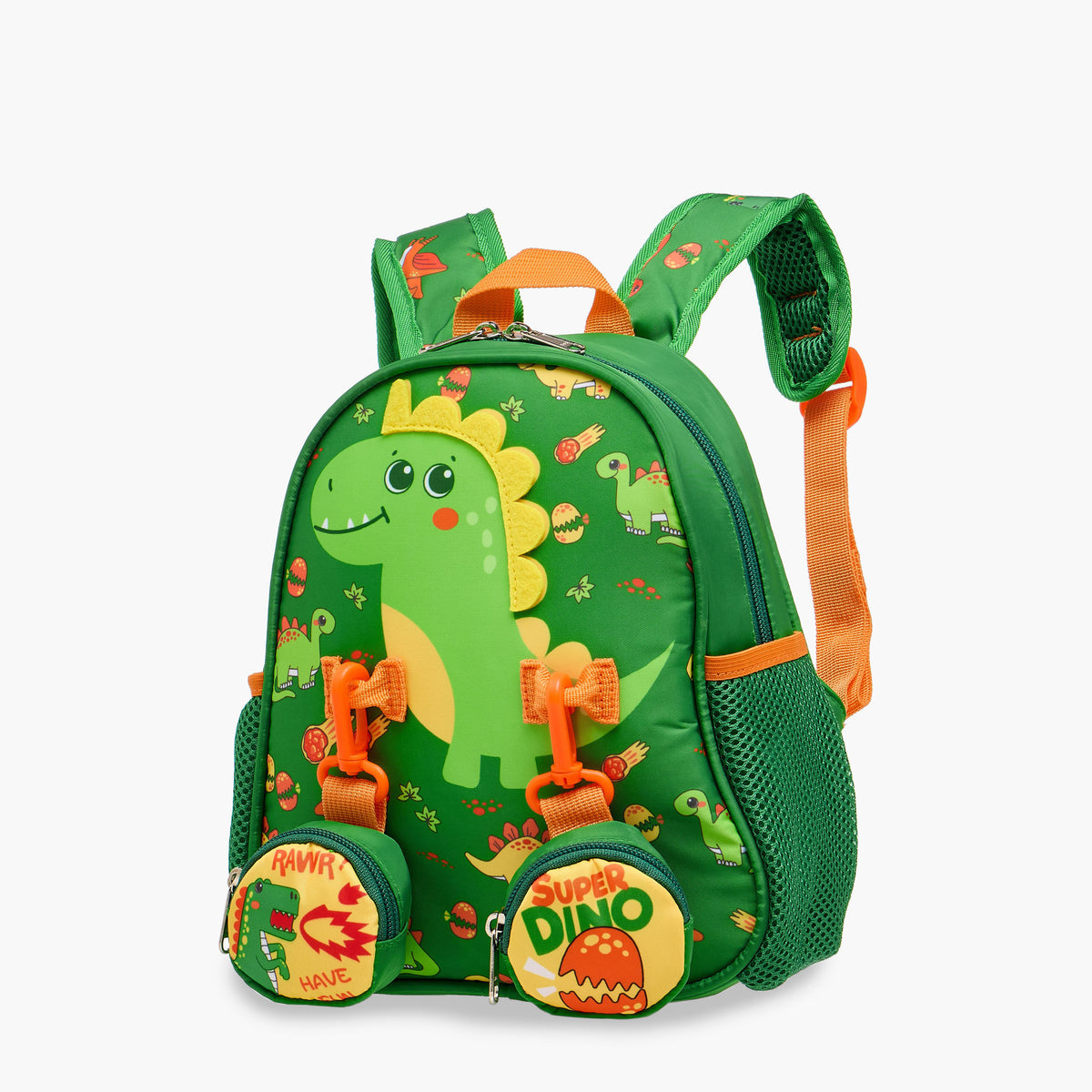 Supercute Super Dino School Backpack & Lunch Bag Set
