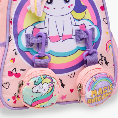 Supercute Magic Unicorn School Backpack & Lunch Bag Set