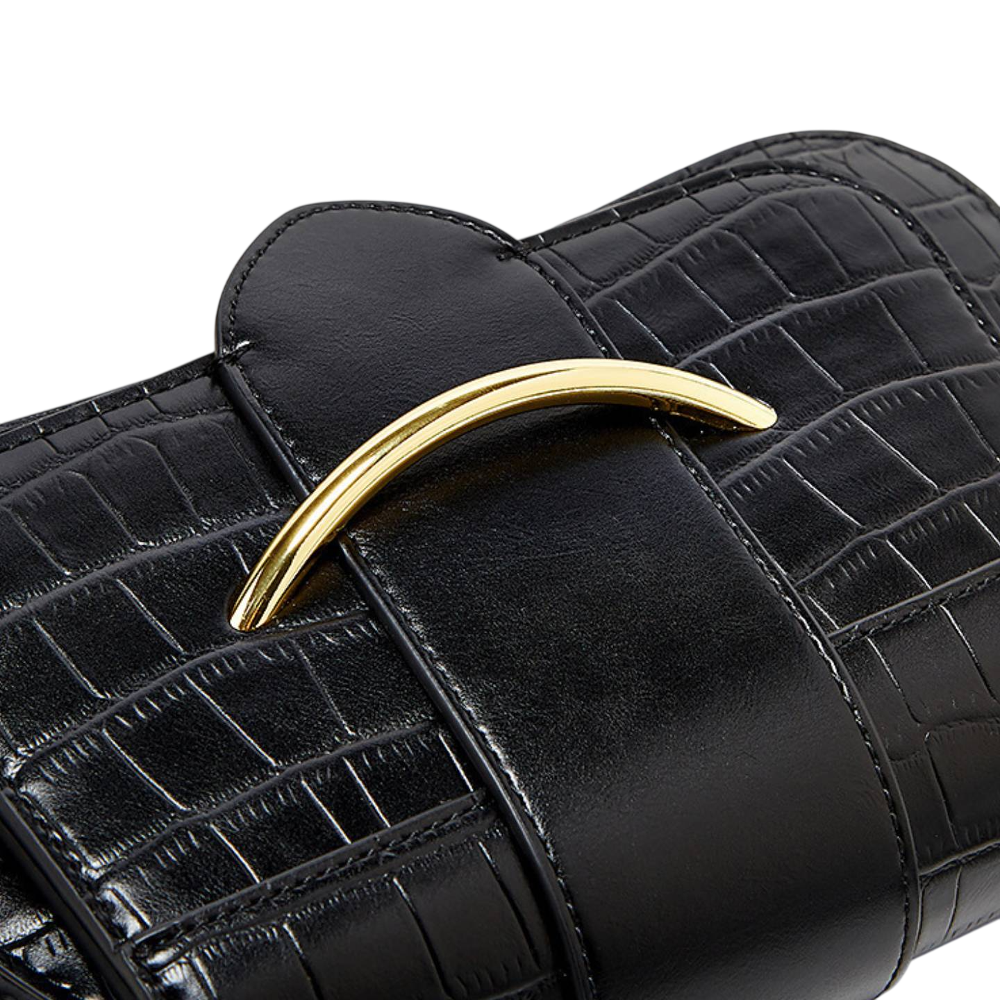 Gold Beam Crossbody Bag