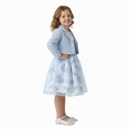 Princess Petal Ensemble Dress 2-Piece Outfit Set