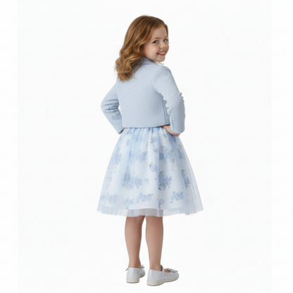 Princess Petal Ensemble Dress 2-Piece Outfit Set