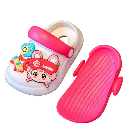 AeroGrip Lovely Smiles Children's Clog Sandals