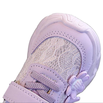 Girls Petal Princess Light-Up Sneakers