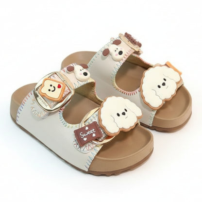 Girls Paws Slides Sandals