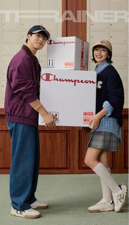 Champion Low-Top Skateboard Shoes-Female