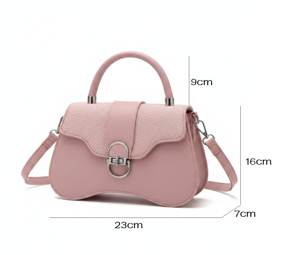 Crescent Curve Crossbody Bag