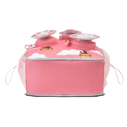 3D Hot Air Balloon Character School Backpack