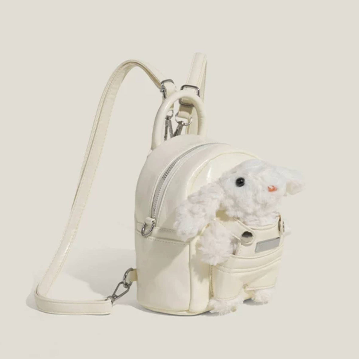 Bunny Plush Mini Backpack