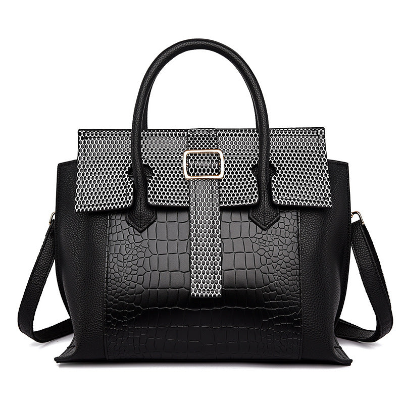 Buckle Classic Large Capacity Tote Bag / Handbag