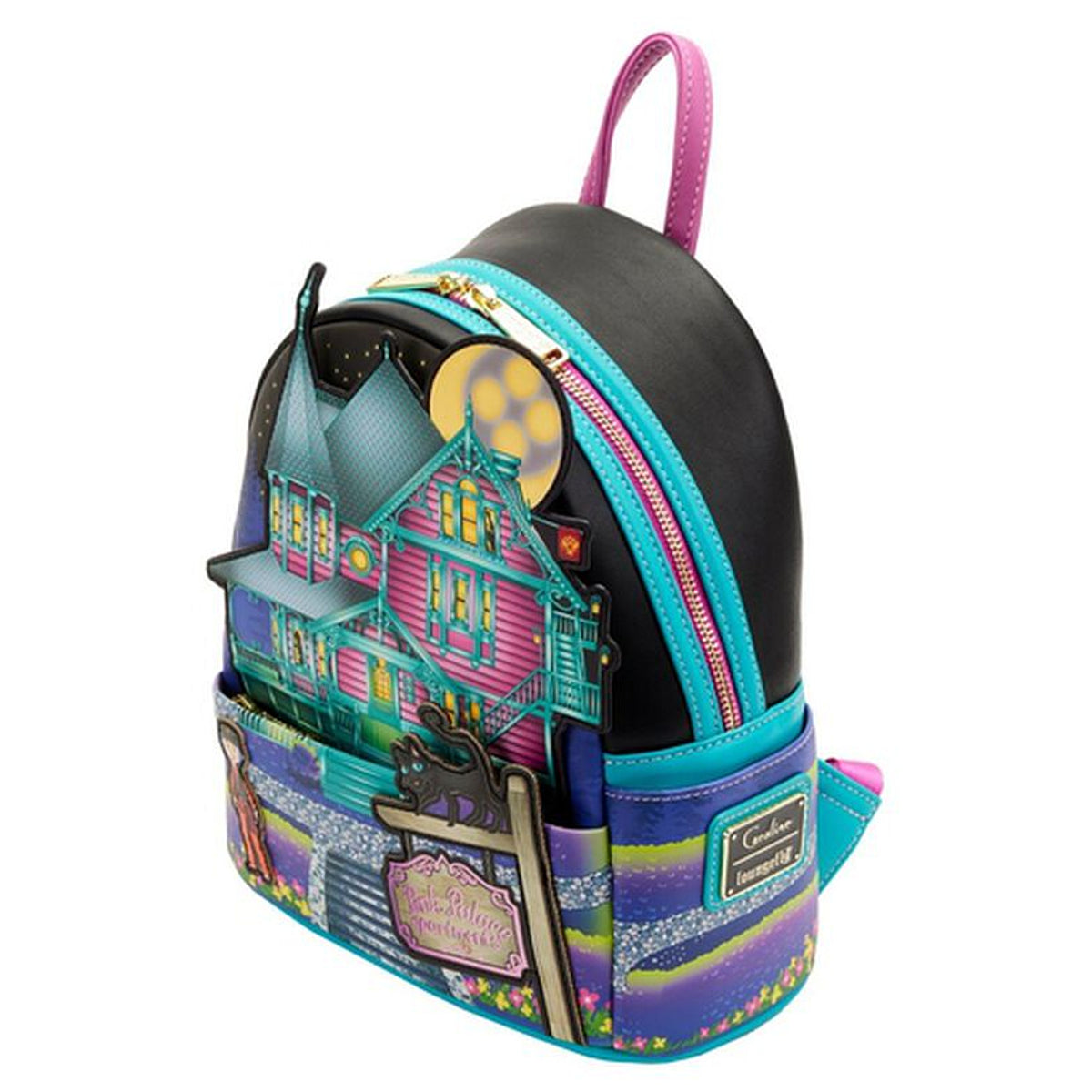 Loungefly x Laika Coraline House Glow-in-the-Dark Mini Backpack