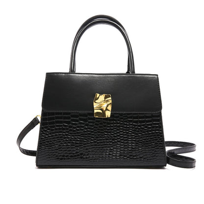 Crocodile-Patterned Crossbody/Handbag.